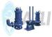 Electric Centrifugal Submersible Grinder Sewage Pumps For Residential Areas