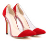 New style kid skin high heel pump shoes