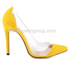 New style kid skin high heel pump shoes