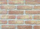 Handmade Clay Thin Veneer Brick For House Building Faux Brick Wall