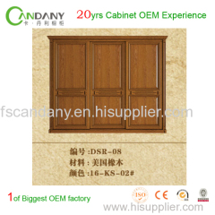 Foshan Candany wardrobe solid wood sliding door