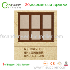 Foshan Candany wardrobe solid wood sliding door