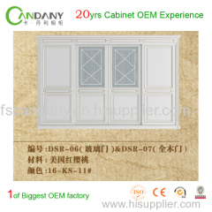 Foshan Candany wardrobe solid wood sliding door