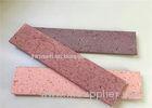 5mm Thickness Thin Purple Split Face Brick For Wall Decoration