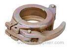 High Precision 4" Concrete Pump Clamp Anti Corrosion For Schwing / CIFA