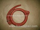 Concrete Pump 3" 4" 5" 6'' Pipe Clamp 130 Bar Working Pressure Long Lifespan