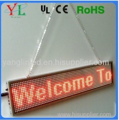 Fine quality indoor Led sign with 6 colors