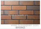 Matte Finish Surface Exterior Brick Veneer Panels Clay For Outside Wall
