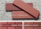 Customized Red smooth Split Face Brick for Exterior Wall Decoration