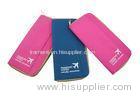 Economic Practical Travel Accessory Bag For Trip Pink Passport Cover