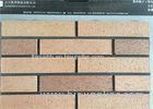 Smooth Customized Exterior Thin Brick With Wear Resistance Solid Void Ratio