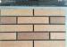 Smooth Customized Exterior Thin Brick With Wear Resistance Solid Void Ratio