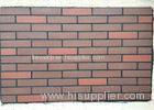 Red Smooth Split Face Brick For Exterior Cladding Wall Building Construction