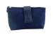Portable Big Room Small Travel Organizer Bags With Zipper Pouch Dark Blue Color
