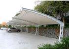 Heavy Duty Steel Frame Car Canopy Tents With PVDF / PDFE Fabic Cover