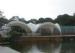 Steel Frame Arch Tents Fabric Membrane Structures For Outside Dinning