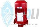 Vertical Red Single Stage Centrifugal Pump Low Noise For Fire Fighting