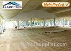 Gold Lining White Marquee Tents Aluminum Frame Wedding Party Tents