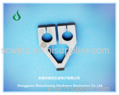 Enamelled aluminium wire welding heads