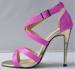 New fashion multi color ladies high heel sandals