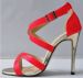 New fashion multi color ladies high heel sandals