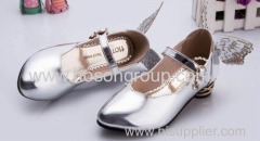 Fashion Style Flat Girl's Shoes with wings