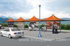 Colorful Steel Sun Shelter Canopy Outdoor Tent Canopy For Bus Station Resting