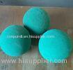 Concrete Pump Pipe Cleaning Natural Rubber Ball Green With High Absorbency