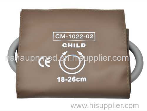 Brown color pediatric BP cuff single tube