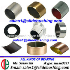 DU Bushing SF-1 Bearing Tube Sleve Flange Washer Type PAP Bearing PTFE Teflon Bushes Dry Sliding Bearings