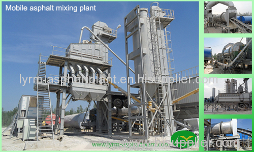 YLB1500 mobile asphalt mixing plant