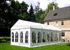 6M Small White Garden Party Tents White Party Gazebo In Backyard 50 People