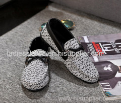 Casual canvas flat men shoes