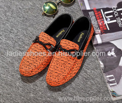 Canvas casual flat men shoes