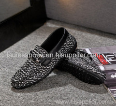 Canvas casual flat men shoes