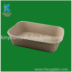 Biodegradable molding pulp seed tray