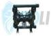 Fireproof Double Pneumatic Driven Pump Reciprocating For Explosive Liquid
