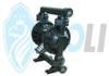 Self Sucking Air Operated Pneumatic Diaphragm Pump For Transmit Adhesive Liquid