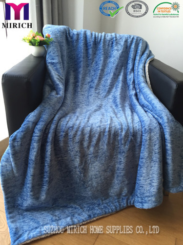 Doulbe Layer Bed Soft Polyester Blankets
