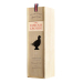 Wooden wine box(THE FAMOUS GROUSE logo)