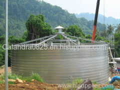 Wastewater Treatment Storage Tank