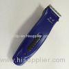 Home Battery Powered Hair Clippers Electromagnetic Oscillation Driven Pink Blue Color