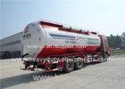 powder material transport semi trailer with 12200mm tank long length