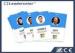 HF 13.56 MHz Smart ID Cards Printable Plastic RFID Employee Badges