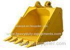 0.9-1.9 m3 Capacity Construction Equipment Spare Parts SDLG Excavator Bucket Five Teeth Type