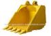 0.9-1.9 m3 Capacity Construction Equipment Spare Parts SDLG Excavator Bucket Five Teeth Type