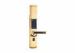 Zinc Alloy Material Biometric Fingerprint Lock Champagne With Low Power Prompt Function