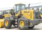 SDLG 6tone wheel loader with 3300mm width LM bucket for shoveling ZF transmission