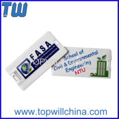 Slim Card 16GB Usb Flash Drive Free Logo Printing