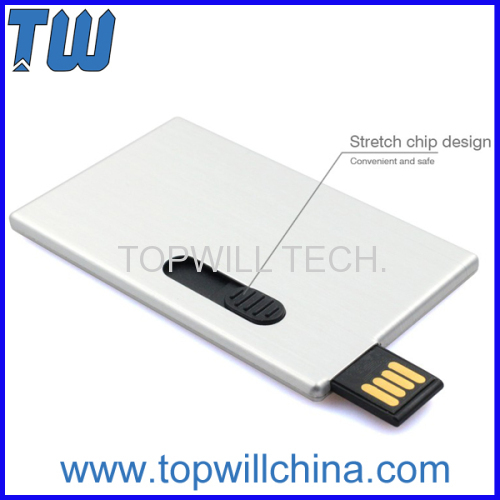 Al Alloy Sliding Card 2GB Flash Drive